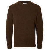 Pullovere Selected Noos Rai Knit - Demitasse