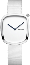 Bering Dameur 18034-007 Classic Hvid/tekstil Ø30 Mm