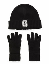 G Beanie & Gloves Gift Set Gant Black
