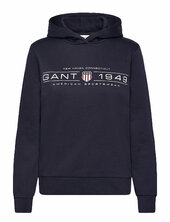 Reg Shield Hoodie Gant Navy