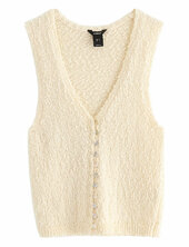 Vest Lillie Knitted Lindex Cream