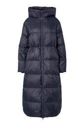 Y.a.s - Jakke - Poppel Down Blend Coat - Navy Blazer