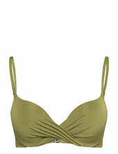 Swim Bra Malva Shiny Lindex Green