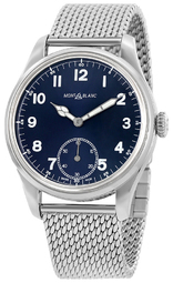 Montblanc 1858 Herreur 114958 Blå/stål Ø44 Mm
