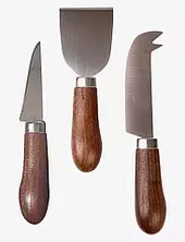 Astrid Ostknivset 3-pack Sagaform Brown
