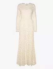 Rwdelicia Long Dress Rosemunde Cream