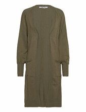 Srmorgan Long Cardigan Knit Soft Rebels Khaki