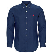 Skjorter M. Lange ærmer Polo Ralph Lauren Chemise Coupe Droite En Lin