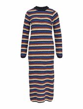 Objkaya L/s Midi Knit Dress 129 Object Patterned