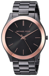 Michael Kors Herreur Mk8576 Runway Sort/stål Ø44 Mm