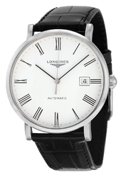 Longines Herreur L4.910.4.11.2 Grande Classique Hvid/læder Ø39 Mm
