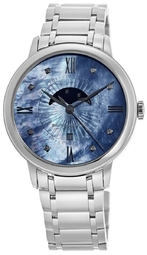 Baume & Mercier Dameur M0a10665 Classima Blå/stål Ø36.5 Mm