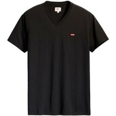 T-shirts & Polo-t-shirts Levis  Original Hm Vneck Mineral Black