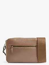 Eleambg Web Cross. Bag, Antiq. Markberg Beige