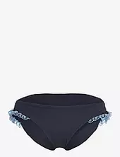 Lucia Hipster Pant W/ Embroidery Seafolly Blue