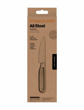 All Steel Vegetable Knife 10 Cm Fiskars Silver