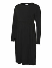 Mlmia Ls Jrs Abk Skater Dress A. E. Noos Mamalicious Black