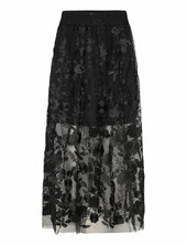 Fuschia Skirt A-view Black