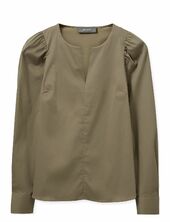 Mmgigi Slit Blouse Mos Mosh Green