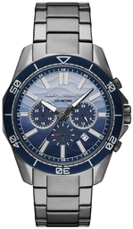 Armani Exchange Herreur Ax1967 Spencer Blå/stål Ø44 Mm