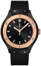 Hublot Dameur 581.co.1480.rx Classic Fusion Sort/gummi Ø33 Mm