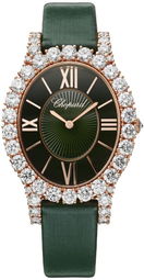 Chopard Dameur 139383-5009 Diamond Hour Grøn/satin Ø34.1 Mm