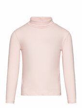 Turtleneck T-shirt Mango Pink