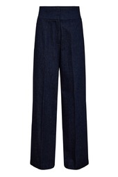 Nümph - Bukser - Bussy Denim Long Pants - Dark Blue Denim
