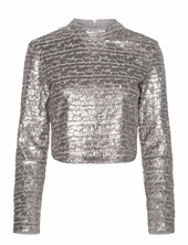 Adalynn Sequin Top French Connection Silver