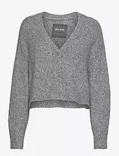 Mmzela Warm Knit Cardigan Mos Mosh Grey