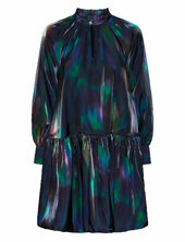 Yasaurora Ls Dress - Show Yas Patterned