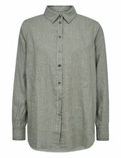 Mmkarli Linen Shirt Mos Mosh Green