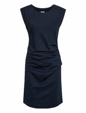 India Round-neck Dress Kaffe Navy