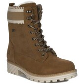 Støvletter Remonte  Botki Damskie Skórzane Ocieplane Combination