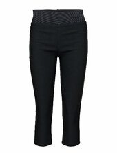 Capri Pants From Freequent In A Soft Material. The Pants Have A Simple Silhouett Free/quent Blue