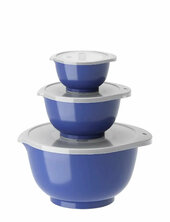 Mixing Bowl Set 6 Parts New Margrethe Rosti Blue