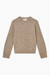 Wool Karoline Sweater - Beige Melange - Mads Nørgaard - Beige S