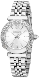 Just Cavalli Dameur Jc1l332m0335 Mistero Sølvfarvet/stål Ø30 Mm