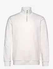 Jersey Half Zip Sweat Lindbergh White