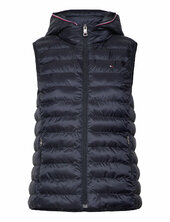 Lw Padded Global Stripe Vest Tommy Hilfiger Navy