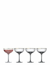 Cocktailglas Palermo Gold 31,5cl 4stk Lyngby Glas