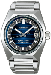 Seiko Herreur Sla085j1 King Blå/stål Ø41 Mm