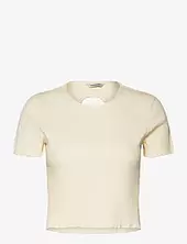 Tree Cropped Tee Holzweiler Yellow