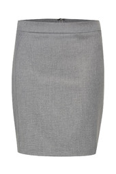 Karen By Simonsen Sydney Nederdel, Farve: Grå, Størrelse: 46, Dame