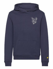 3d Eagle Graphic Hoodie Lyle & Scott Navy