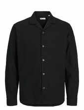 Jjsummer Resort Shirt Ls Jack & J S Black