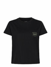 Logo Pocket Tee Lee Jeans Black