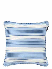 Striped Organic Cotton Twill Pillow Cover Lexington Home Blue