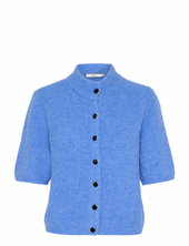 Alphagz Ss Short Cardigan Gestuz Blue