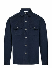 Bs Onier Overshirt Shirt Bruun & Stengade Navy